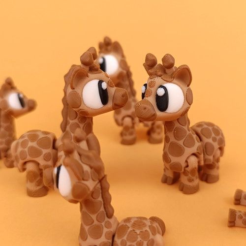 Printed flexi giraffe - giraffe, |
