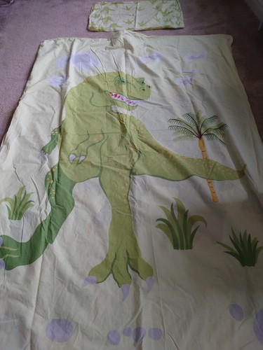 Dinosaur euro single duvet set - euro,