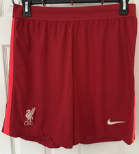 Liverpool FC Nike 2021 2022 Red Home Football Shorts Orginal Player Issue Large