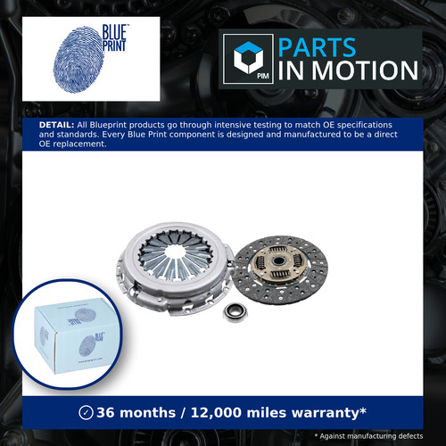 Clutch kit 3pc - kit,