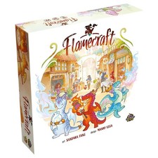 Flamecraft Strategy Board Game Dragon Fantasy Fun Family Ages 10+