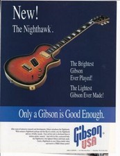 Rare 1993 Gibson The Nighthawk