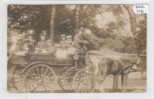 Open topped Carriage  & Horses