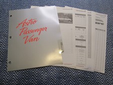 1992 CHEVROLET ASTRO PASSENGER