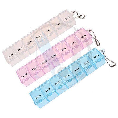 Day pill box holder - 7, tablet