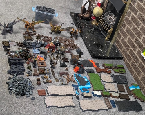 Vintage mega bloks - mega, dragons
