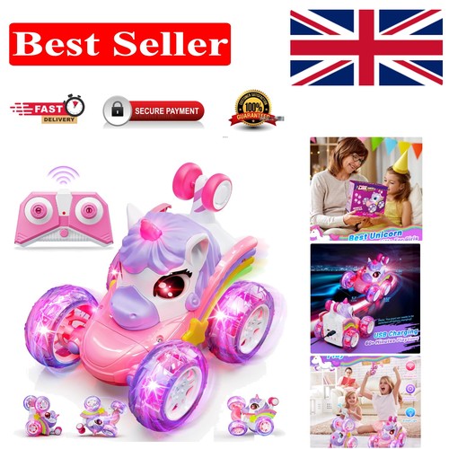 Led unicorn stunt car - car,