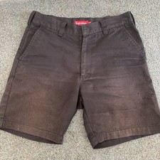 Supreme mens black shorts size 30in waist