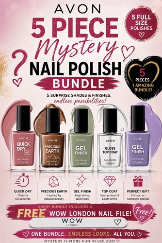 Avon nail polish multiple - nail,