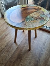 Italian walnut wood with epoxy