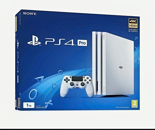Ps4 pro white - white, w/