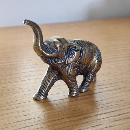 Small vintage solid brass - small,
