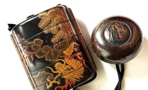 Japanese dragon maki - dragon, maki-e