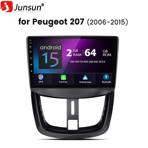 For peugeot 207 - for, 2006-2015