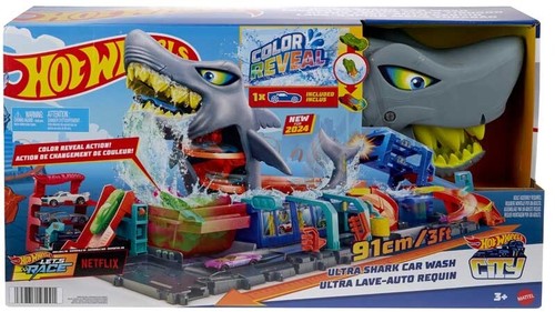 Hot wheels city ultra shark - hot,