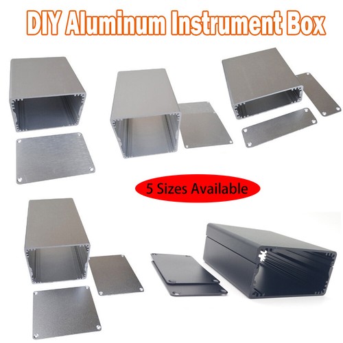 Aluminum project box enclosure - aluminum,