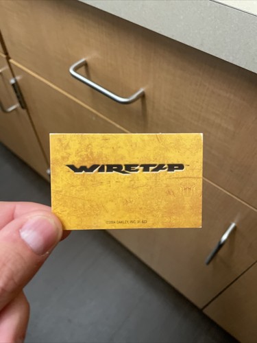 Oakley wiretap pop card small - oakley,