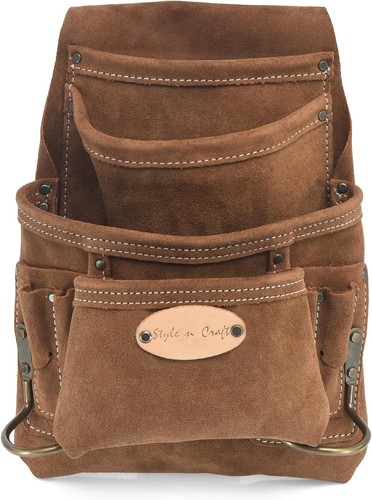 Pocket suede leather - 10-pocket,