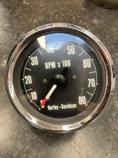Harley Shovelhead Fx Ironhead Cl Tachometer Rev Counter