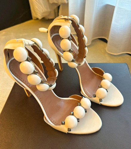 Alaïa bombé white leather - bombé,