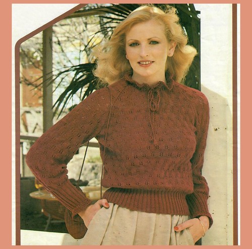 Ladies raglan long sleeve lacy - sleeve,