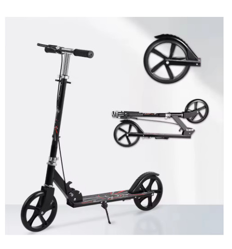Foldable commuter scooter with - foldable,