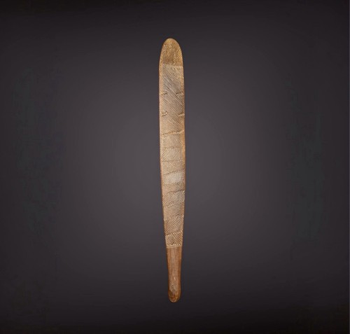Ceremonial aboriginal club - aboriginal,