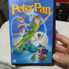 Walt Disney Classics Peter Pan VHS Video Cassette 