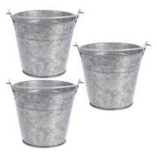 3 Pcs Garden Bucket Vintage