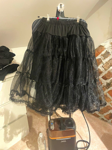 Banned retro black tulle - retro,