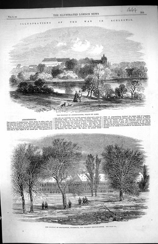 Old 1864 war - 1864, chateau