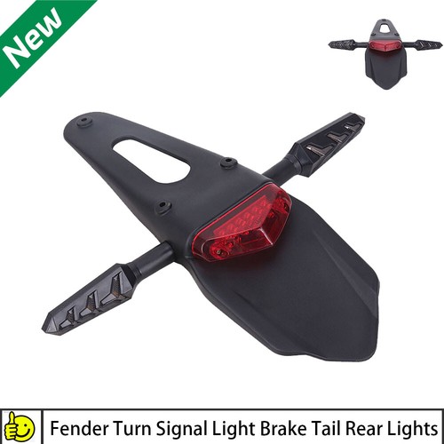 Enduro dirt bike - fender, brake