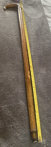 Old wooden walking - wooden, cane