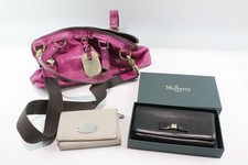Mulberry Designer Cerise Handbag Black Long Purse Boxed and Purse