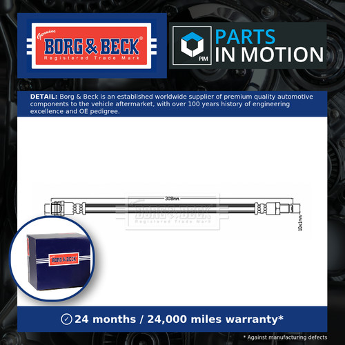 Brake hose fits - brake,