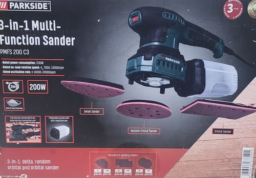 Multifunction sander - 3-1,