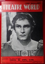 THEATRE WORLD Magazine - Dec. 1945 - signed by Laurence Olivier