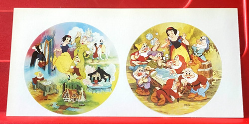 Snow white record art - white,