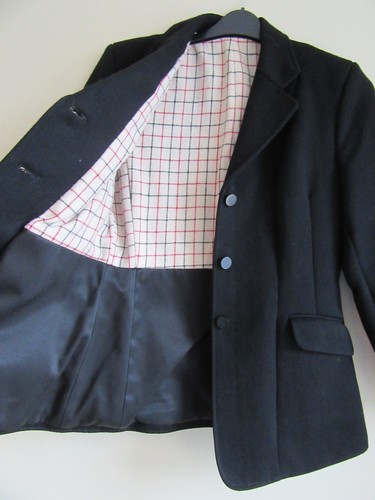 Black ladies hunt - black, coat