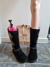 WOMENS UGG UGGS STUDDED SUEDE