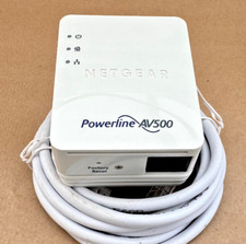 Netgear - AV500 - Nano Ethernet Powerline Adaptor - Model: XAV5201 - with cable.