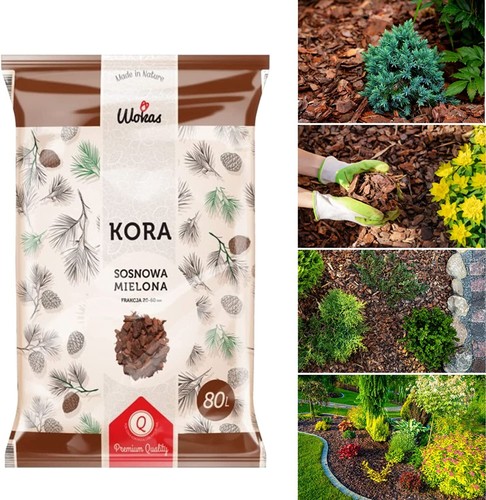 Wooden bark chips - chips, garden