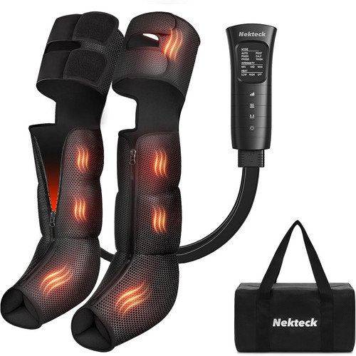 Leg massager with heat air - leg,