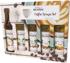 Monin Syrup Coffee & Cocktail Gift Sets 5x5cl (1 Monin Syrup Coffee)