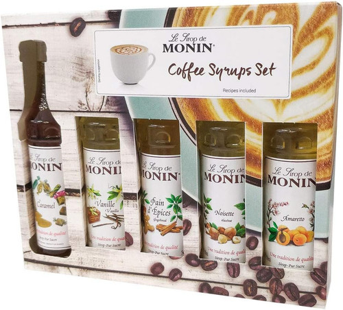 Monin syrup coffee cocktail - syrup, &