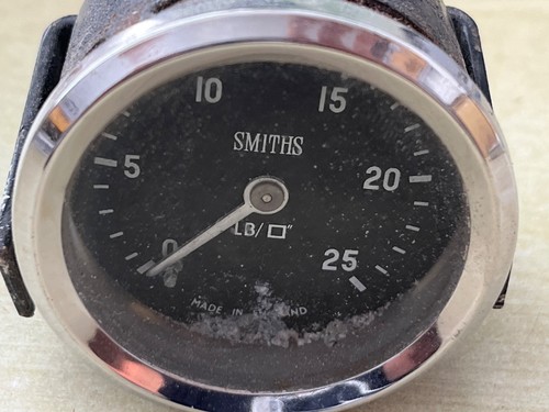 Vintage smiths vacuum gauge - smiths,