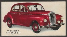 KELLOGGS-MOTOR CARS (COLOURED) 1949-#08- WOLSELEY 4/50 SALOON 