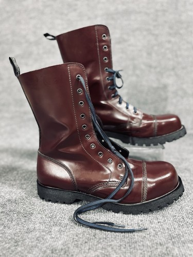 Oxblood boots braces ranger - boots,