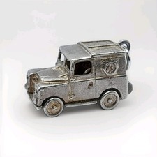 Old Vintage Sterling Silver AA Rescue Truck Charm - Opens Up 
