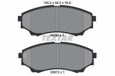 FRONT BRAKE PAD SET DISC BRAKE